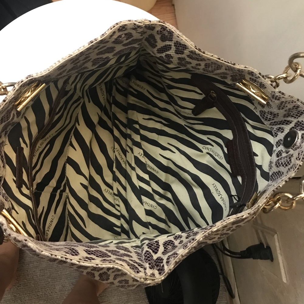 Cynthia Rowley Leopard Bag